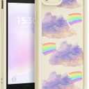 Case for iPhone SE/8/7, Silicone Shockproof Cover Women