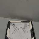 Handicrafts Home White Picture Frame, Handmade Resin Inlay 8x10 Black & White Photo Frame for Office Decor, Decorative Photo Frames for Home Decor, Wall Decor, Farmhouse Decor, Wall & table top Decor, Shelf Decor, Desk Decor & Gallery Wall (Artisan Bedazzle)