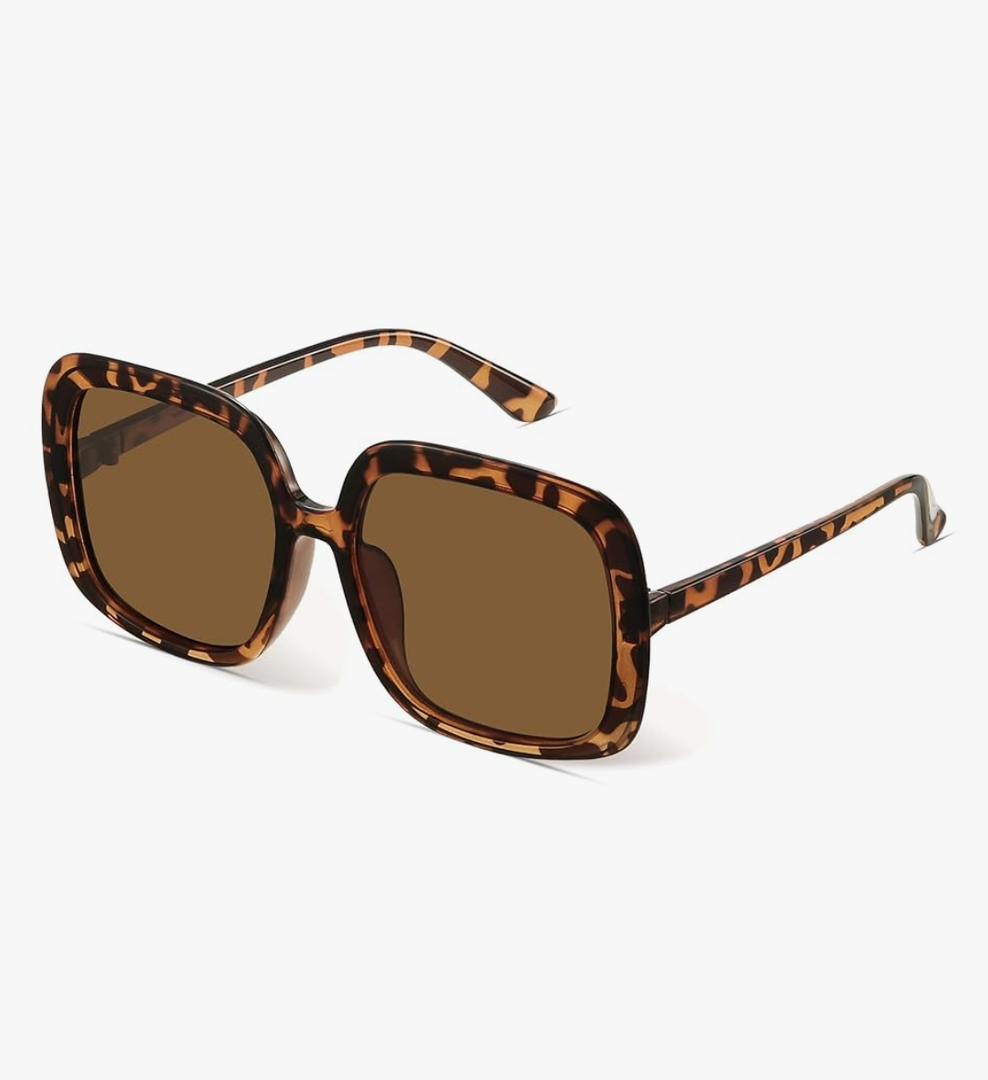 miyya Oversized Polarized Sunglasses Women, Trendy Retro Sun Glasses for Women 2025, Oversized Shades
