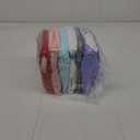 ALVABABY 6 Pack Cloth Diaper with 12 Inserts One Size Adjustable Washable Reusable Diaper Cover for Baby Girls and Boys (03 Light Blue/White/Purple/Pink/Grey/Red)