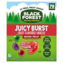 Black Forest Juicy Burst Fruit Flavored Snacks, Mixed Fruit Flavors, 0.8 oz 70 count (EXP 02/26/26)