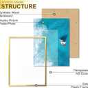 Gold 19x25 Picture Frame Lightweight yet Durable Frame Wall Hanging