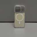 ZIYE Iridescent Case Compatible with iPhone 17 Pro Max Cute Fluorescent Laser Design Shockproof Protective Phone Cover Compatible with Magsafe for Women Girls Men White