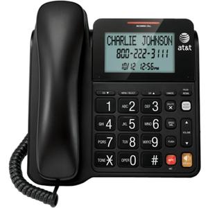 AT&T CL2940BK Landline Telephone, 1-Handset