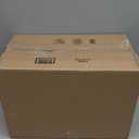 Amazon Basics Slim, Velvet, Non-Slip Sturdy Clothes Hangers, 50-Pack, Ivory/Silver, Small 11"