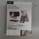 ESR Geo for MagSafe Wallet with Full Find My Functionality, 5 Card Holder, RFID Blocking, Adjustable Stand, Magnetic Wallet for iPhone 17e/17/16/15/14/13/12 Series, Not for 13/12 mini, Black