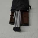 Grope Portable Camping Table with Aluminum Table Top, Folding Beach Table Easy to Carry, Prefect for Outdoor, Picnic, BBQ, Cooking, Festival, Beach, Home (Coffee-S)