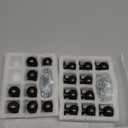 khtumeware 18 Pack 1 inch Oil Rubbed Bronze Cabinet Knobs Dresser Knobs Ball Drawer Knobs Kitchen Cabinet Hardware Zinc Knobs for Dresser Drawers