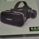 VR Headset for iPhone & Android Phone,3D VR Glasses for TV,Movies & Video Games,VR Headset with Remote Controller,Virtual Reality Headset for iPhone/Android Phone Compatible 4.7-6 inch