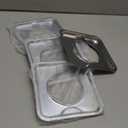 KITCHEN BASICS 101 Made in the USA SGP-400 4 Pack Chrome Square Gas Range Drip Pan Directly Replaces 786333, AP6011553, PS11744751, WP786333