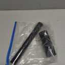 14.8" Christmas Tree Height Extender with 3 Fixing Screws,Christmas Tree Riser Fit 0.5-1.57 Inch Tree Poles,Make Xmas Tree Taller for 4.5Ft to 6.5Ft Artificial Trees Xmas Seasonal Indoor Decor,Black