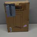 Sakugi Clothes Rack - Double Rods Clothing Rack with Mesh Shelf, Hooks & Wheels, Metal Clothing Racks for Hanging Clothes & Bags, Multifunctional Garment Rack for Laundry, Black, 47.2" x 16.9" x 59.1"