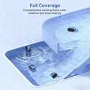 Cordless Robotic Pool Cleaner for Inground Pools, (2026 Upgrade) Automatic Pool Vacuum with Wall Climbing & Waterline Scrubbing, Cleans Up to 2100 Sq.ft, 180 Min