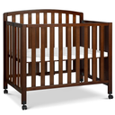 DaVinci Dylan 3-in-1 Convertible Portable Mini Crib, Espresso