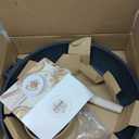 CAROTE Non Stick Frying Pan Skillet, Omelet Pan, Healthy Non Toxic Granite Chef Pan, Induction Compatible Egg Frying Pan with Heat-Resistant Handle, PFOA-Free,Black, 12"