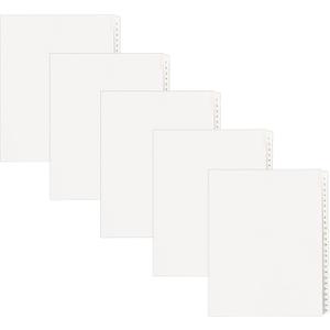 Avery 1-25 Legal Exhibit Dividers for 3 Ring Binders, 25-Tab Sets, Allstate Style, 5 Binder Divider Sets (24761) (One Size)