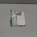 Fycyko Compatible with iPhone 16 Pro Case Striped Cute Aesthetic Phone Case Shockproof TPU Hard PC Protective Cover for iPhone 16 Pro-White