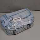 Sowaovut Travel Laptop Backpack, Extra Large High School College Backpacks, Flight Approved Daypack Business Bag Fit 17.3 inch Laptop for Men Women (Light Blue)