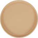 M METERXITY Ceramic Plant Saucer, 6.3 Inch Plant Water Catcher Tray, Plant Pot Saucers for Indoor/Outdoor Plants/Flower Drainage Drip Water Tray [Round Dark Orange]