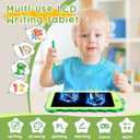 LCD Writing Tablet for Kids, Colorful Toddlers Toys Drawing Board, Educational Kid Toys, Doodle Pad Dinosaur Toys for 3 4 5 6 7 8 Year Old Boys Girls Birthday Party Christmas Gifts,8.5inch (Green)