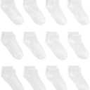 Simple Joys by Carter's Baby Boys' 12-Pack Socks (White) 2-3T
