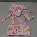 YOUNGER TREE Toddler Girls Two Pieces Swimsuit Color Block Stripe Swimwear Summer Beach Bathing Suit Size: 3-4T