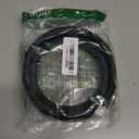 VWTNI 6AN Fuel Line, 6AN 3/8 inch CPE Fuel Hose, 10FT Transmission/Oil Cooler Lines, Nylon Braided Fuel Line Hose.