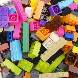 Bulk Building Bricks, Compatible with Lego and All Brands, 8 Sizes and A Variety of Colors to Mix and MatchRandom Color (120, Mixed Colors)