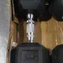 CAP Barbell Coated Dumbbell Weight | Multiple Options Pairs & Sets (50 lb - Set (25 lb x 2))