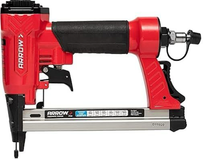 Arrow PT50 Pneumatic Staple Gun for Upholstery, Crafts, Flooring, Roofing, Insulation
