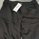 Yeokou Women's Warm Sherpa Lined Athletic Sweatpants Jogger Fleece Pants (Large, Black)