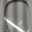 KOHLER 20110-0 Brevia, Slow Close Toilet Seat, Elongated Toilet Seat, Grip-Tight Bumpers Quick-Attach Hardware, White