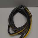 Weather Stripping Seal Strip for Doors/Windows 18 Feet, Self-Adhesive Backing Seals Large Gap (from 5/16 inch to 15/32 inch), Easy Cut to Size (Black)