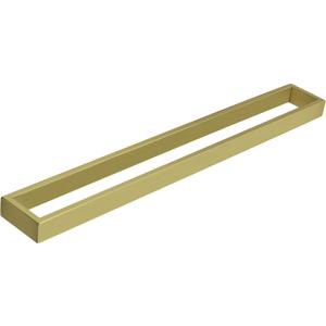 Sayayo Brushed Gold Towel Bar for Bathroom Wall, 24 Inch Bath Towel Rack, SUS304 Stainless Steel Towel Rod, Towel Holder Wall Mount Square