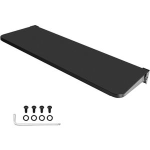 36" Grill Folding Front Shelf for Weber Searwood XL 600 Pellet Grill Front Table Wood Pellet Grill Replacement Parts 3400109 Outdoor Steel BBQ Grill Accessories, Black