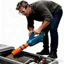 Leaf Blower Air Booster Nozzle Attachment, Compatible with Lb615/765 and Cordless Leaf Blower Air Boosters with 2-4 Inch Round Nozzle Blower Tubes (Black)