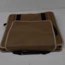Laptop Organizer Brown, Size: 15.6 Inch
