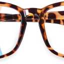 OPTOFENDY Progressive Multifocal Reading Glasses for Women Men, Anti Glare/Eyestrain Blue Light Blocking Computer Readers (Tortoiseshell)