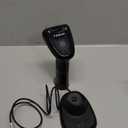 TEEMI TMSL-58CR 1D/2D Bluetooth Barcode Scanner with Smart USB Cradle | Easy Swap Replaceable Battery | Automatic Charging Base | Hands-Free Auto Sense Mode for Fast Scanning