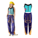 Girls Demon Hunter Pop Singer Rumi Mira Zoey Costume for Girls Halloween Party Cosplay Dance Stage Outfit Set L