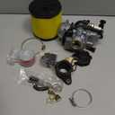 Carburetor Kit for Honda Rancher 350 TRX350 2000-2006, Fits TRX350FE FM TE TM ES & Foreman 400 450 TRX450FE FM 2002-2004, Also for FourTrax 300 TRX300 1986-2000, with Air Filter & Oil Filter