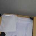 7 code Large Clear Shoe Boxes Organizer Thicker Material Stronger Shoe Box with Magnetic Door, Stackable Shoe Storage Box for Closet, Foldable Space-Saving Storage Bins Shoe Cabinet, White 9 Pack