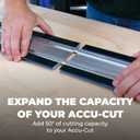 Kreg KMA2750 Accu-Cut Expansion Pack - For Circular Saw Track - Adds 50" Cutting Length - Compatible with Accu-Cut (KMA2700) - Track Guide Rail - Woodworking Tools - Professional-Grade