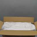 APSMILE King Size Luxury 100% Organic Cotton All Season Down Feather Fibers Comforter, Extra Fluffy Medium Warmth Duvet Insert(106x90, Ivory White)