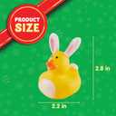 JOYIN 2025 Christmas Advent Calendar Ducks, Rubber Ducks for Boys Girls Kids and Toddlers, Party Favor Xmas Gifts, Rubber Ducky Bath Toys, Kids Xmas Fun Ducks, 24 Days Christmas Countdown