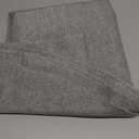 Rustic Faux Linen Oval Tablecloth Farmhouse Water Resistant Grey Table Cloth Washable Table Cover for Home Kitchen Dinning Room Banquet Indoor Outdoor 52x70 Inch