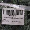 Christmas Garland with Lights, Covanm 9Ft Garland with LED Lights, Artificial Pine Cones and Pine Needles Use for Christmas Decorations and Holiday Mantle Decor