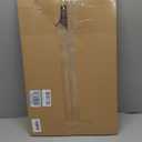 Vintage Nature Forest Wall Art Dark Moon Landscape Painting Wall Decor Woodland Picture Artwork 3D Textured Hand Drawn Sandstone for Farmhouse Bedroom Living Room 16x24 inch Wood Framed