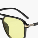 MUTYNE Large Frame Sunglasses For Women Men, Retro Glasses For Shopping Outings