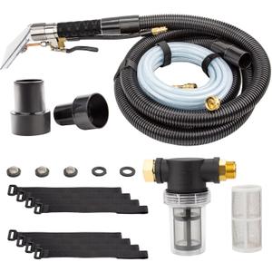 Extractor Kit for Shop Vac, Better Extractor Hose Kit for Carpet & Upholstery Cleaning, Transforms Vacuum Machine into a Professional-grade Extractor, Use for Home and Car Clean